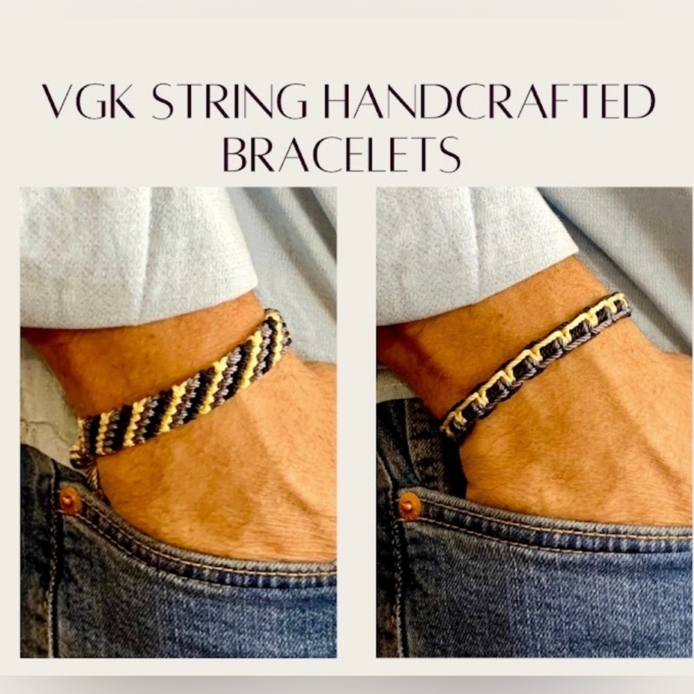 VGK String Men Hand Crafted bracelets OS
